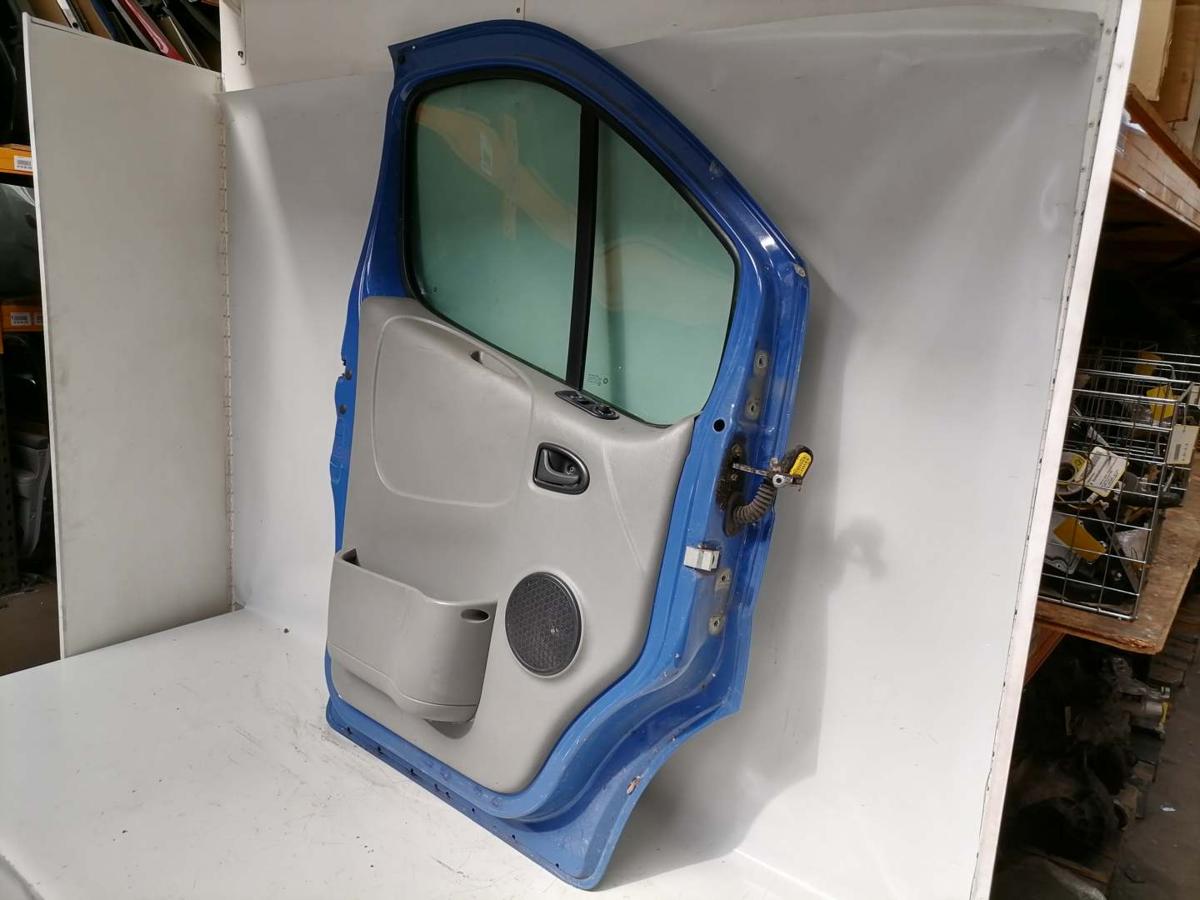 Renault Trafic 2 original Tür vorn links OV489 Blau Bj.2011